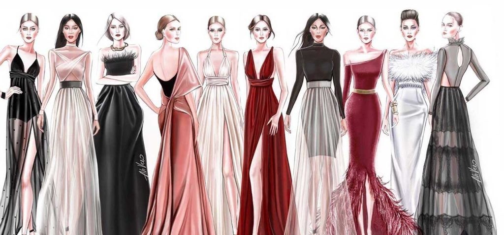 آموزش طراحی و شناخت مدل‌های لباس